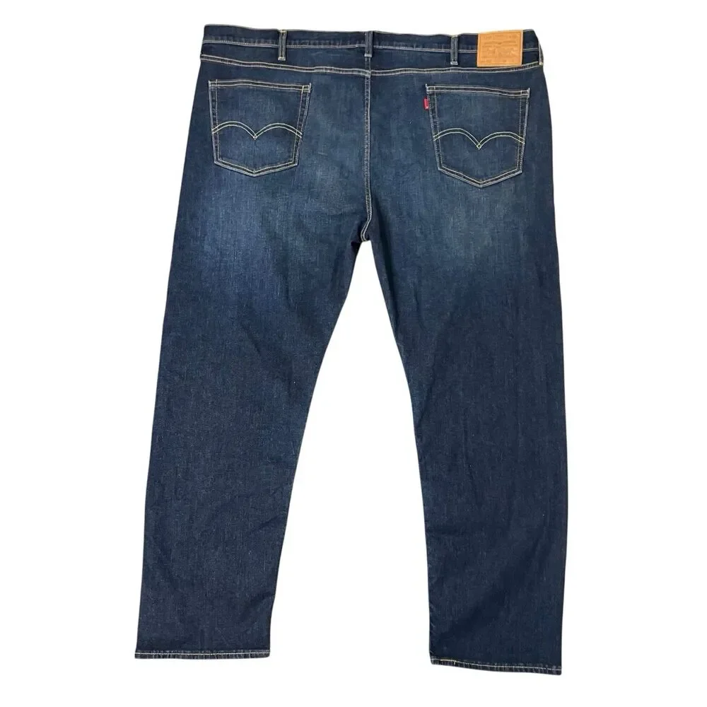 Levis Jeans Mens 48 x29 Blue Straight 502 Original Fit Denim Medium S40196 READ*